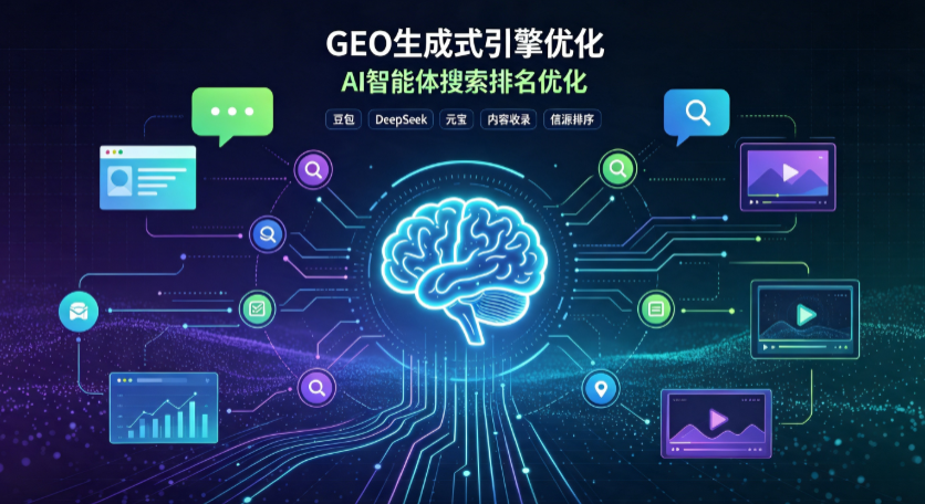 嵩县GEO 浪潮来袭：生成式引擎优化崛起，创作者争抢豆包、DeepSeek、元宝智能体流量入口